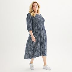 Kohls Plus Size Croft & Barrow® Pajamas: Island Getaway Lace Tee 