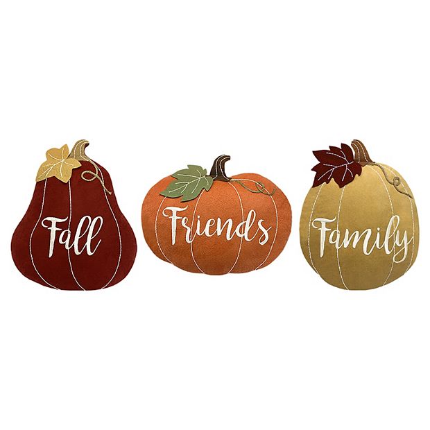 Celebrate Together™ Fall 3-Pack Happy Fall Throw Pillow Set