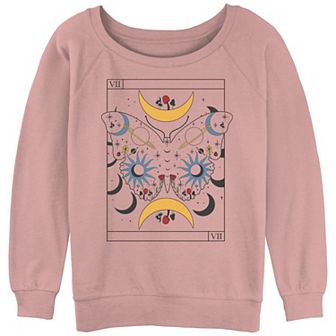 Juniors' Celestial Butterfly Tarot Slouchy Terry