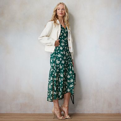 Women's LC Lauren Conrad High Low Wrap Maxi Dress