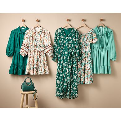 Women's LC Lauren Conrad High Low Wrap Maxi Dress