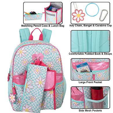 Backpack, Lunch Bag & Accessories 6 Piece Set