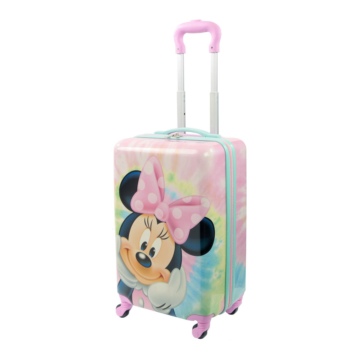 Disney Minnie Quilted 3D Molded 3-Piece Luggage Set Gold