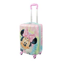 Disney Ful Textured Minnie Mouse Hard Sided 3 Piece Luggage Set