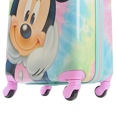 Disney by ful Minnie Mouse Tie Dye 21-Inch Carry-On Hardside Spinner Luggage