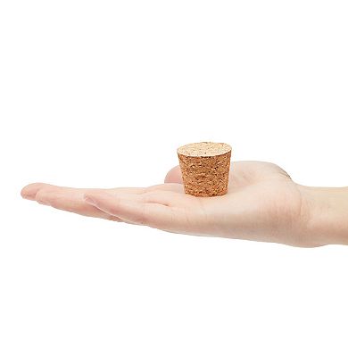 20 Pack Size 16 Large Tapered Corks for Crafts, DIY Projects, Wine, 1.34x1x1.1"