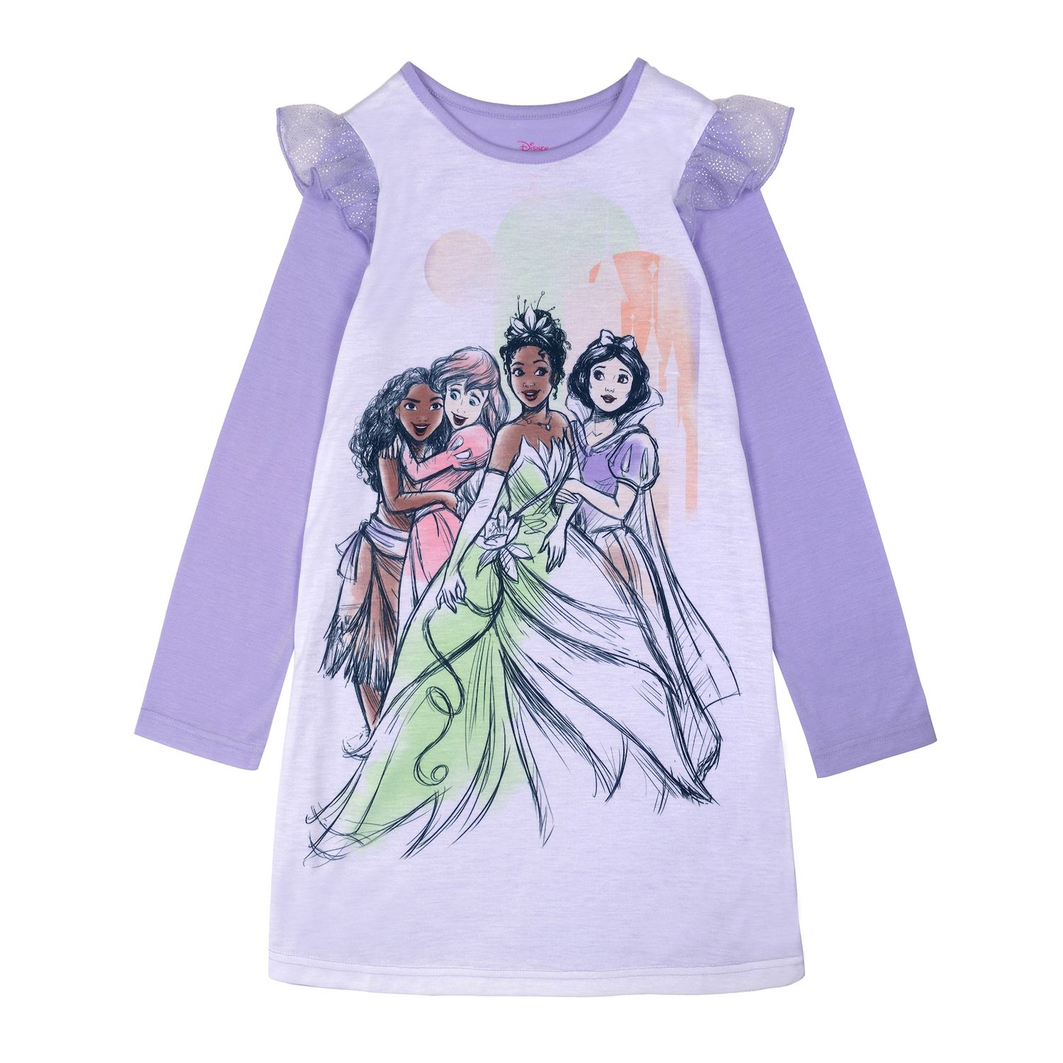 Disney Princess Nightgown Long Sleeve Kohls