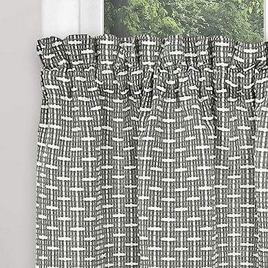 Achim Bedford Set of 2 Window Curtain Tier Panels