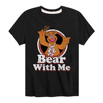 Disney's The Muppets Fozzie Bear Boys 8-20 Bear With Me Graphic Tee