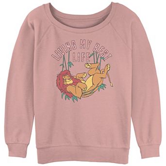 Disney's The Lion King Juniors' Living My Best Life Slouchy Terry