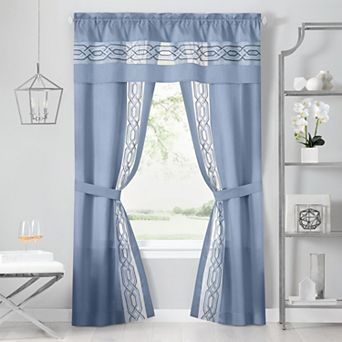 Achim Paige 5 pc Window Curtain Set
