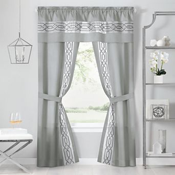 Achim Paige 5 pc Window Curtain Set