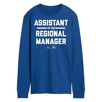 Men's The Office Assistant Regional Mgr Long Sleeve Tee