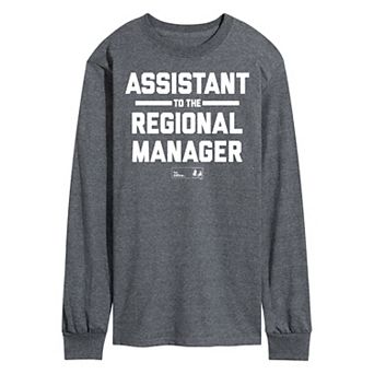 Men's The Office Assistant Regional Mgr Long Sleeve Tee