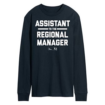 Men's The Office Assistant Regional Mgr Long Sleeve Tee