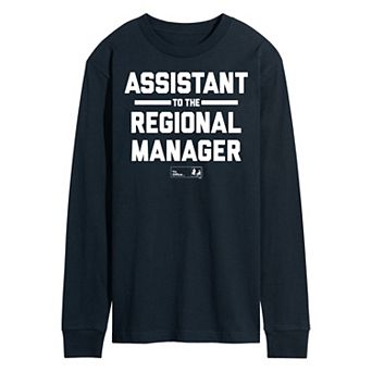 Men's The Office Assistant Regional Mgr Long Sleeve Tee