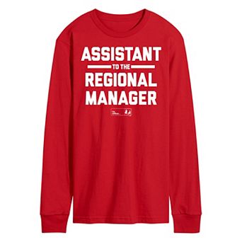 Men's The Office Assistant Regional Mgr Long Sleeve Tee