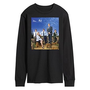 Men's The Office Cast Photo Long Sleeve Tee