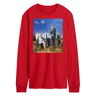 Men's The Office Cast Photo Long Sleeve Tee