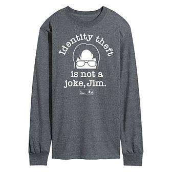Men's The Office Identity Theft Long Sleeve Tee