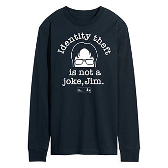 Men's The Office Identity Theft Long Sleeve Tee