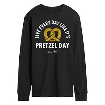 Men's The Office Pretzel Day Long Sleeve Tee