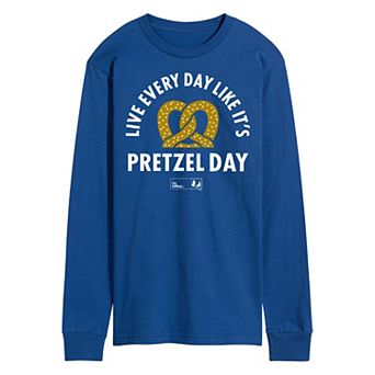 Men's The Office Pretzel Day Long Sleeve Tee