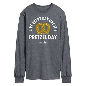 Men's The Office Pretzel Day Long Sleeve Tee