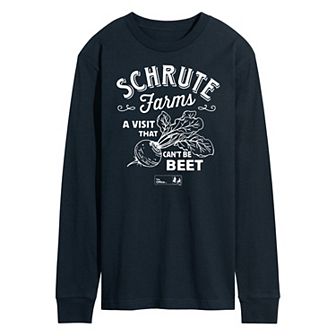 Men's The Office Schrute Farms Long Sleeve Tee