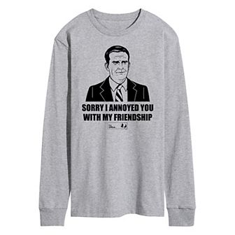 Men's The Office Sorry Annoyed You Long Sleeve Tee