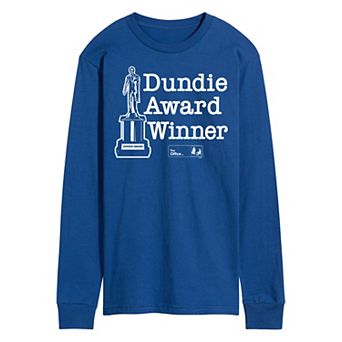 Men's The Office Dundie Winner Long Sleeve Tee