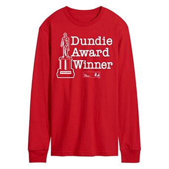 Men's The Office Dundie Winner Long Sleeve Tee