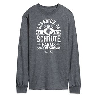 Men's The Office Schrute Farms Long Sleeve Tee