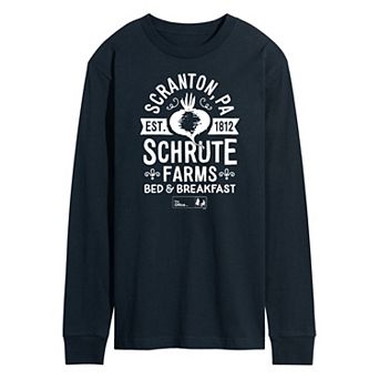 Men's The Office Schrute Farms Long Sleeve Tee