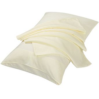 2 pc Microfiber, No Wrinkle, Pillow Cases Travel 14"x20"