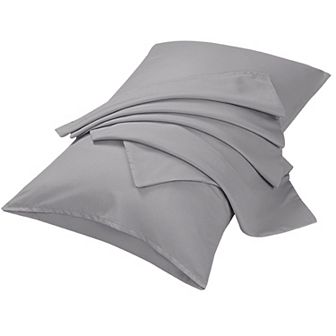 2 pc Microfiber, No Wrinkle, Pillow Cases Travel 14"x20"