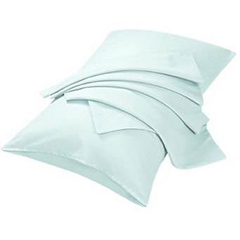 2 pc Microfiber, No Wrinkle, Pillow Cases Travel 14"x20"