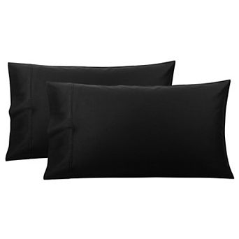 Set of 2 Soft Cotton Pillow Covers with Envelope Standard 20"x26"