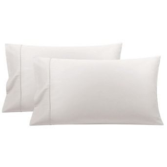 Set of 2 Soft Cotton Pillow Covers with Envelope Standard 20"x26"