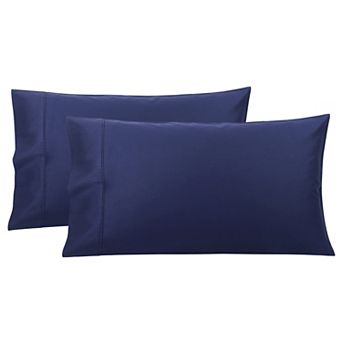 Set of 2 Soft Cotton Pillow Covers with Envelope Standard 20"x26"