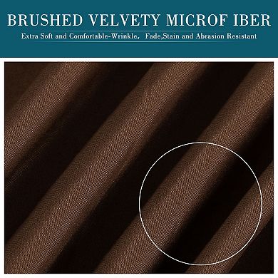 Polyester Soft and Comfortable Fitted Sheet Large Pocket King 80" x 78"(L*W)