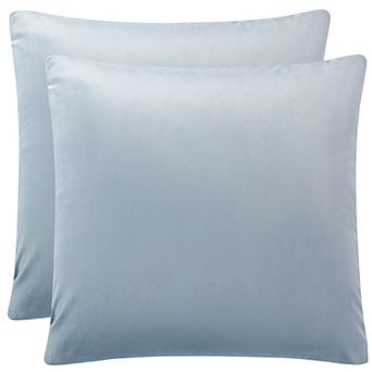 Luxury Velvet 18" x 18" Euro Velvet Square Throw Pillow Cover for Sofa Couch Bed