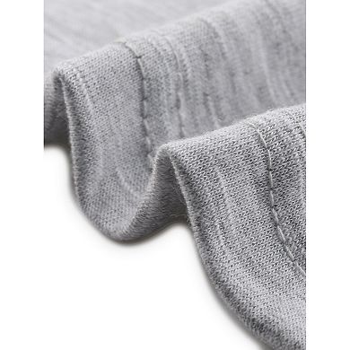 Women's Plus Size Plain Cut-Out Gathered Patchwork Long Sleeve T-Shirt