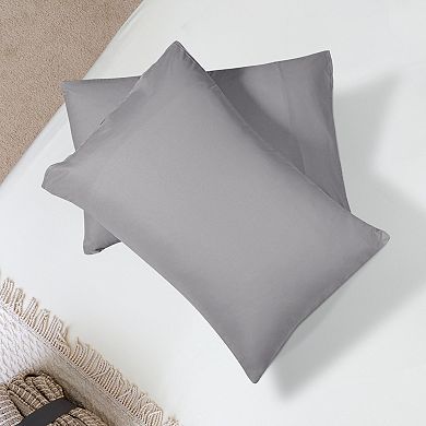 2pcs Microfiber, No Wrinkle, Pillow Cases King 20"x36"