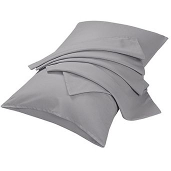 2 pc Microfiber, No Wrinkle, Pillow Cases King 20"x36"