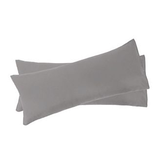 Set of 2 Body Pillow Covers Soft Microfiber for 90 Gsm Ployester Body 20" x 60"