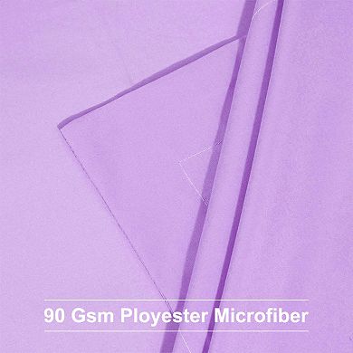 2Pcs Microfiber Pair No Zipper Pillowcases King 20"x36"