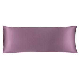 Satin Body Pillow Cover Long Silky Cooling for Hair Skin Body 20"x54"