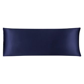 Satin Body Pillow Cover Long Silky Cooling for Hair Skin Body 20"x54"