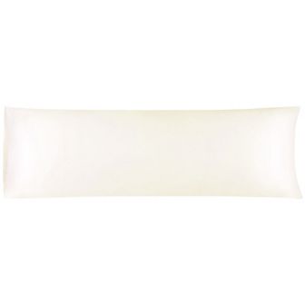 Satin Body Pillow Cover Long Silky Cooling for Hair Skin Body 20"x54"
